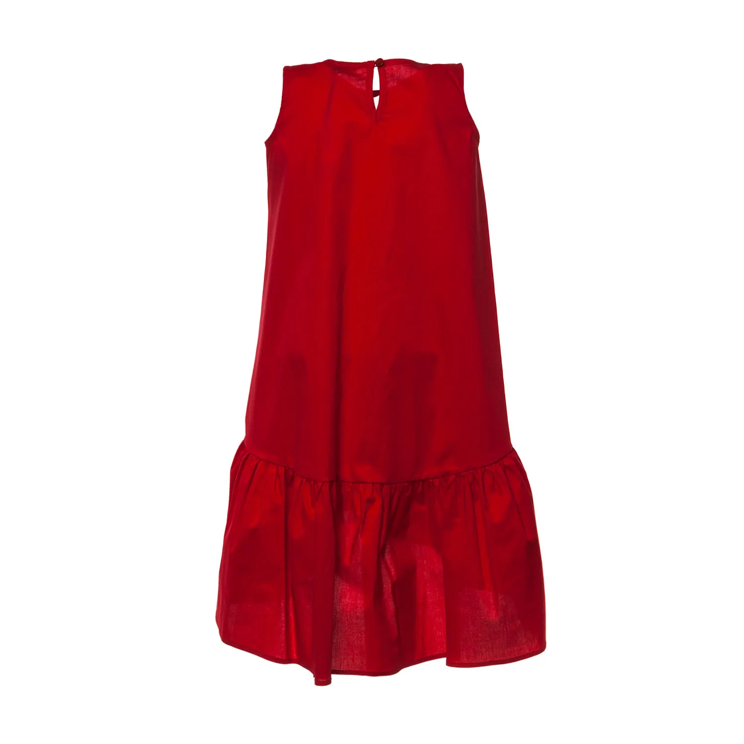 Abito Rosso Bambina E Teen