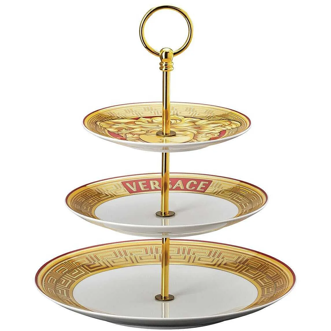 Alzatina per Dolci Versace Medusa Amplified