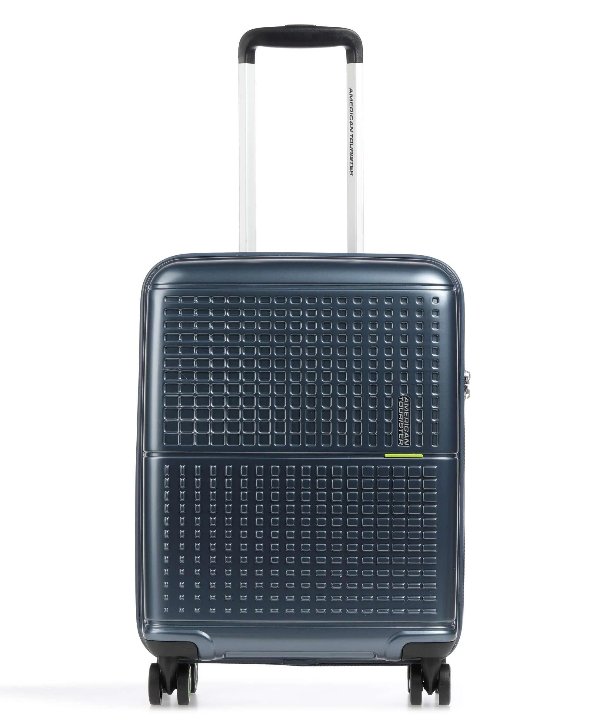  American Tourister Geopop Valigia trolley (4 ruote) blu-grigio 55 cm  