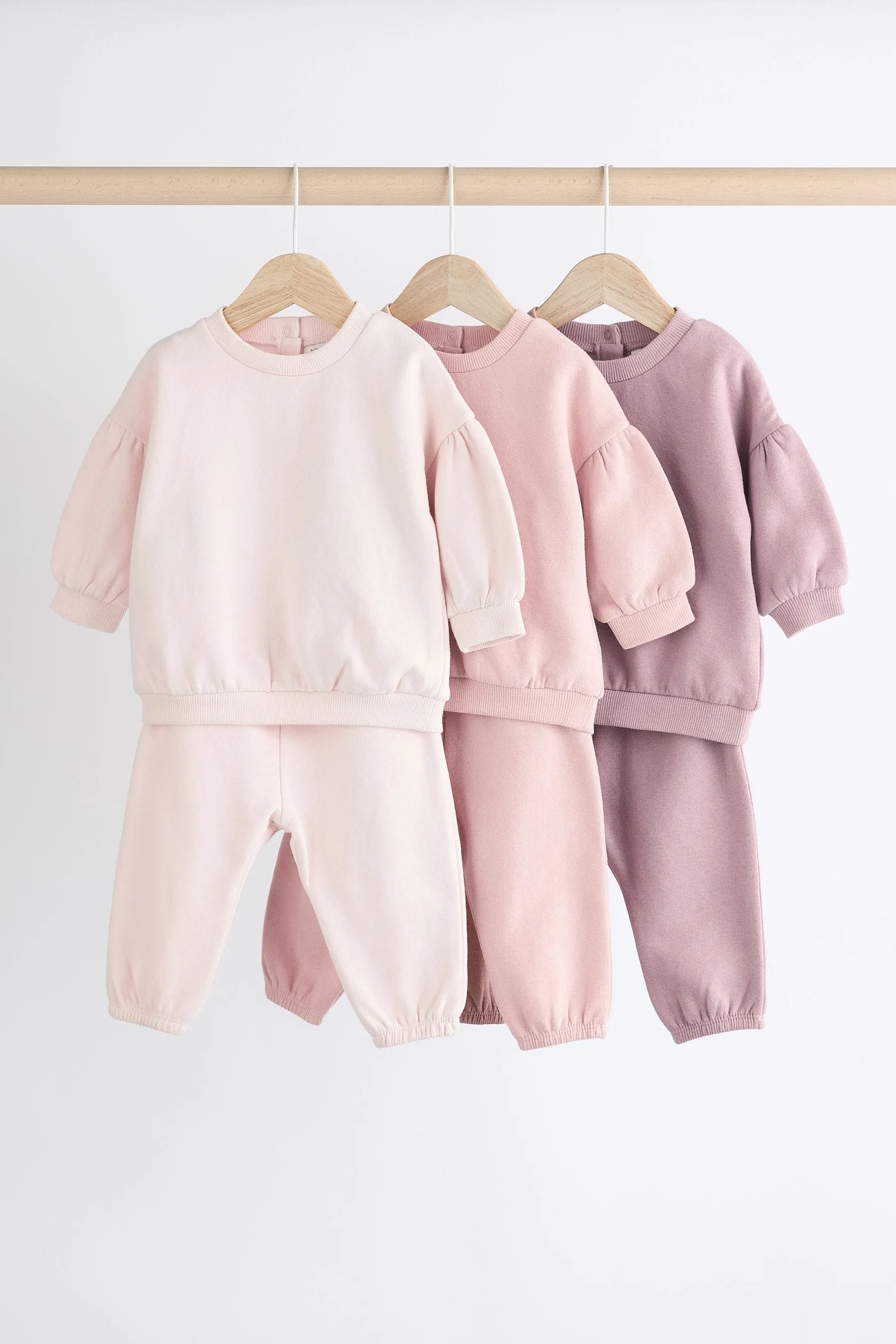 Baby Sweatshirt & Joggers Set 6 Pack    
