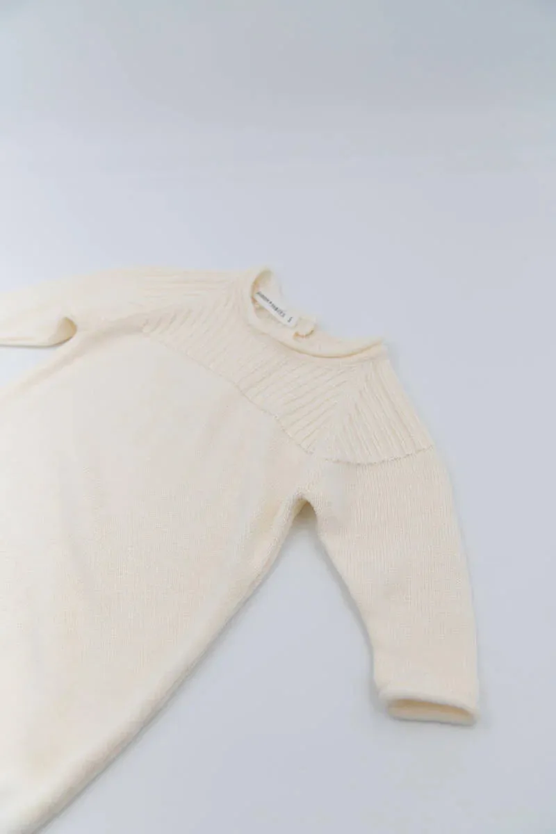 BAMBOOM Tutina con apertura dietro - BIANCO 31