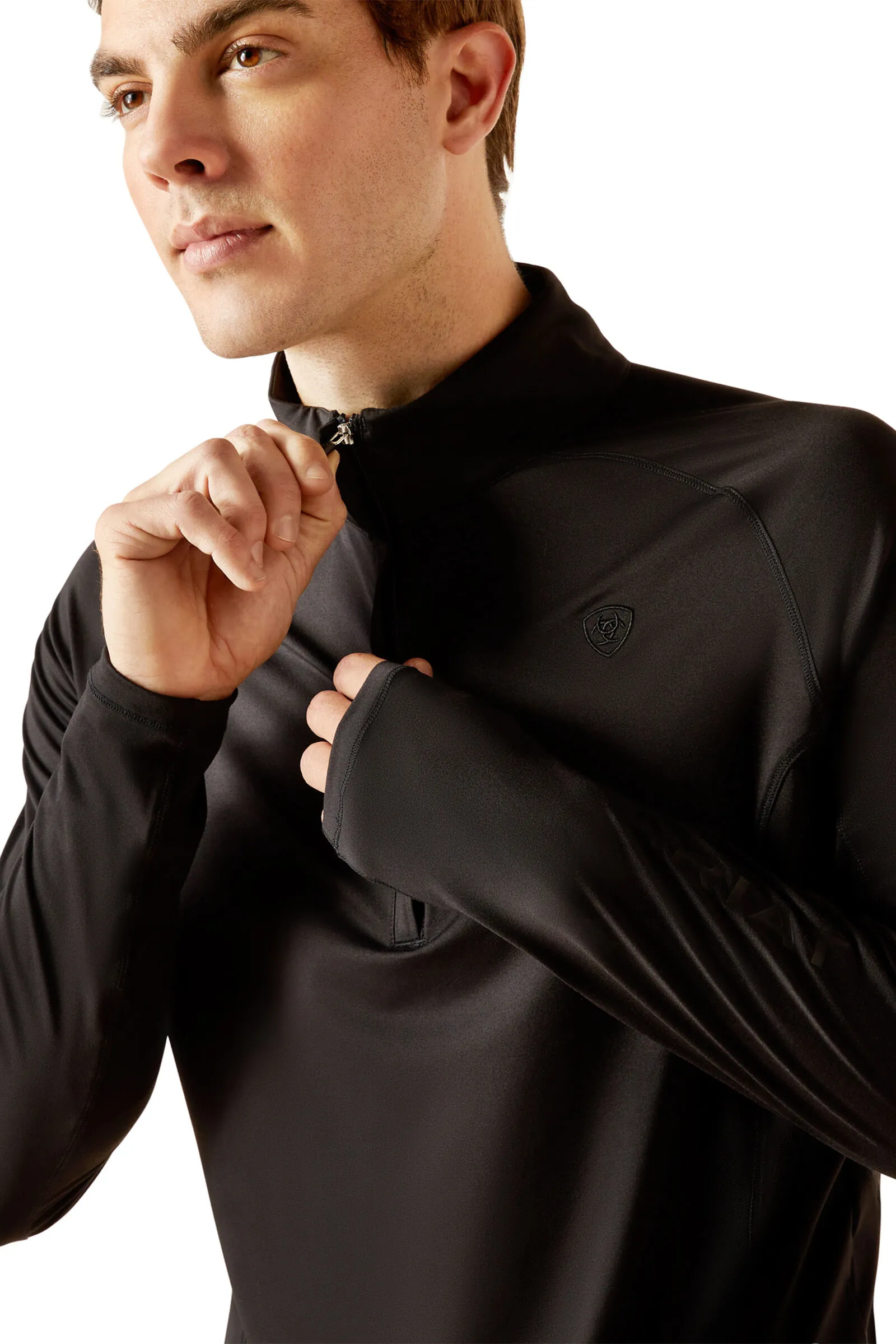 Baselayer da uomo con cerniera 1/4 Ariat Lowell