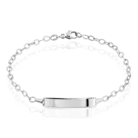 Bracciale bambino in oro bianco