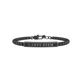 Bracciale Uomo Carpe Diem Nero Kidult 731811