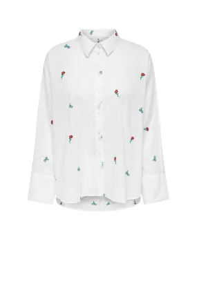         CAMICIA MANICA LUNGA ONLNEW LINA GRACE LS EMB SHIRT WVN