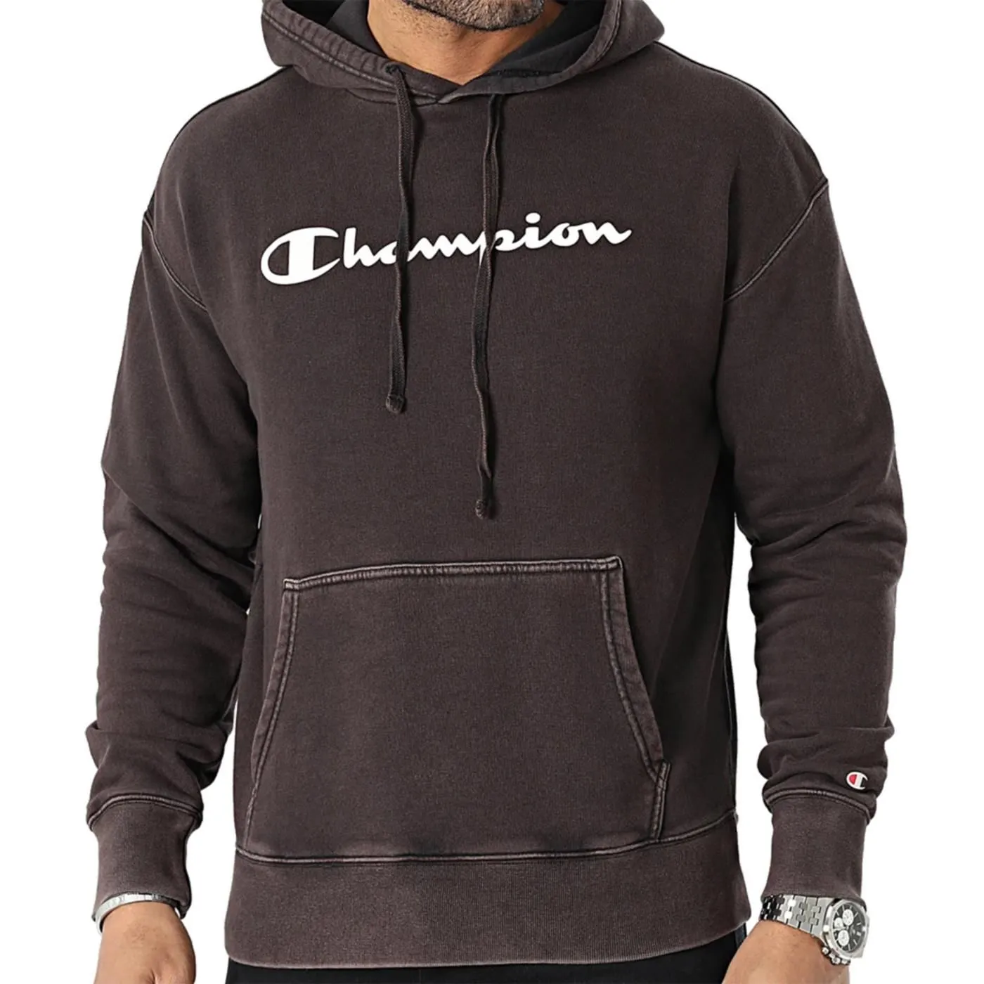     CHAMPION HOODED SWEATSHIRT 218600 KK001