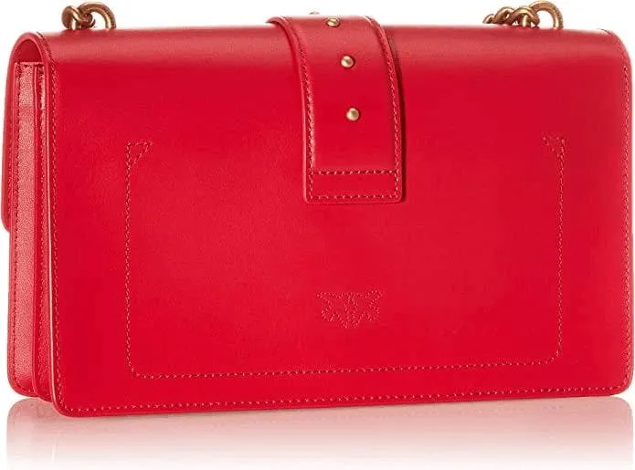 Classic love bag icon simply
