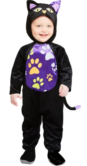 Costume da gatto nero per bimbi