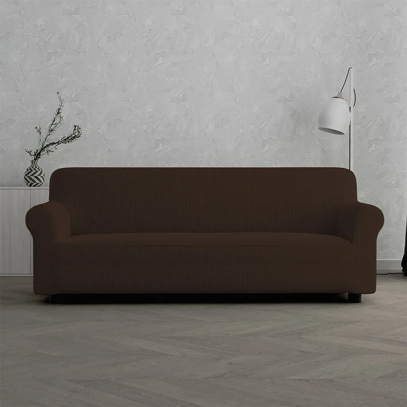 DATEX Copridivano elastico LESLIE, marrone