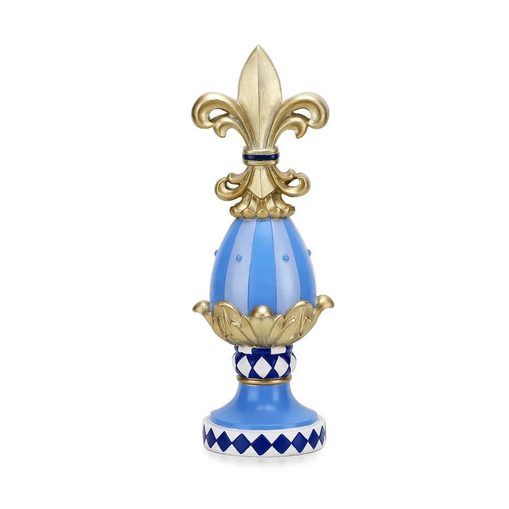 Decorazione Lily Blu “Ornament” Fade Maison 37 cm.