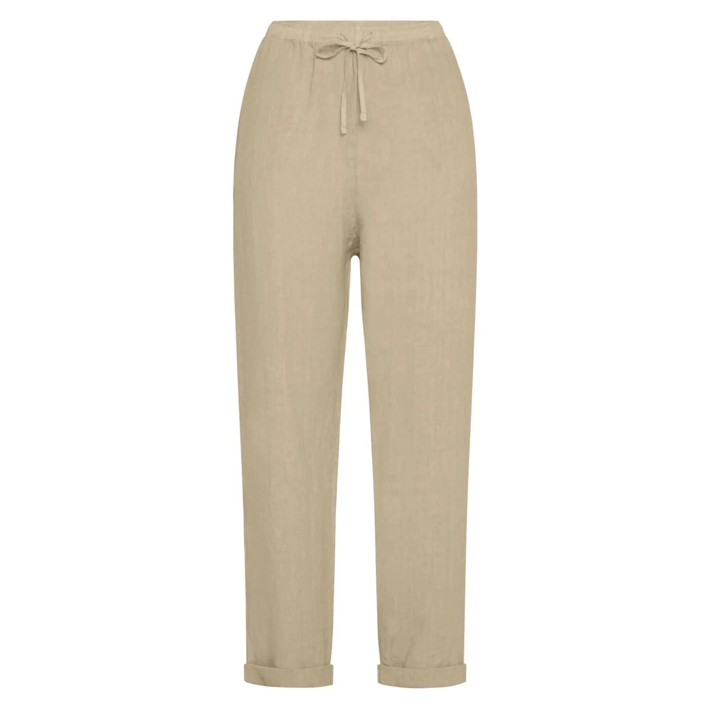     DEHA PANTALONE DRITTO IN LINO D02457 12111