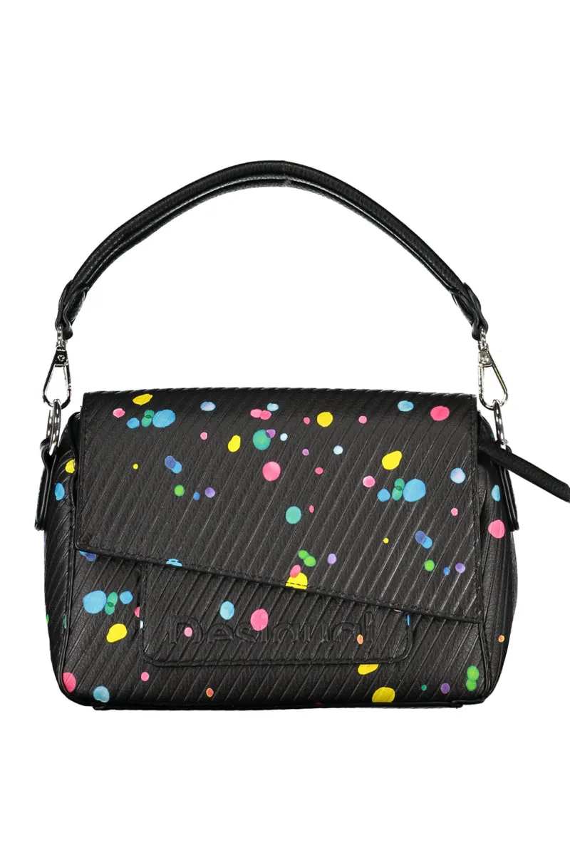 DESIGUAL BORSA DONNA NERO
