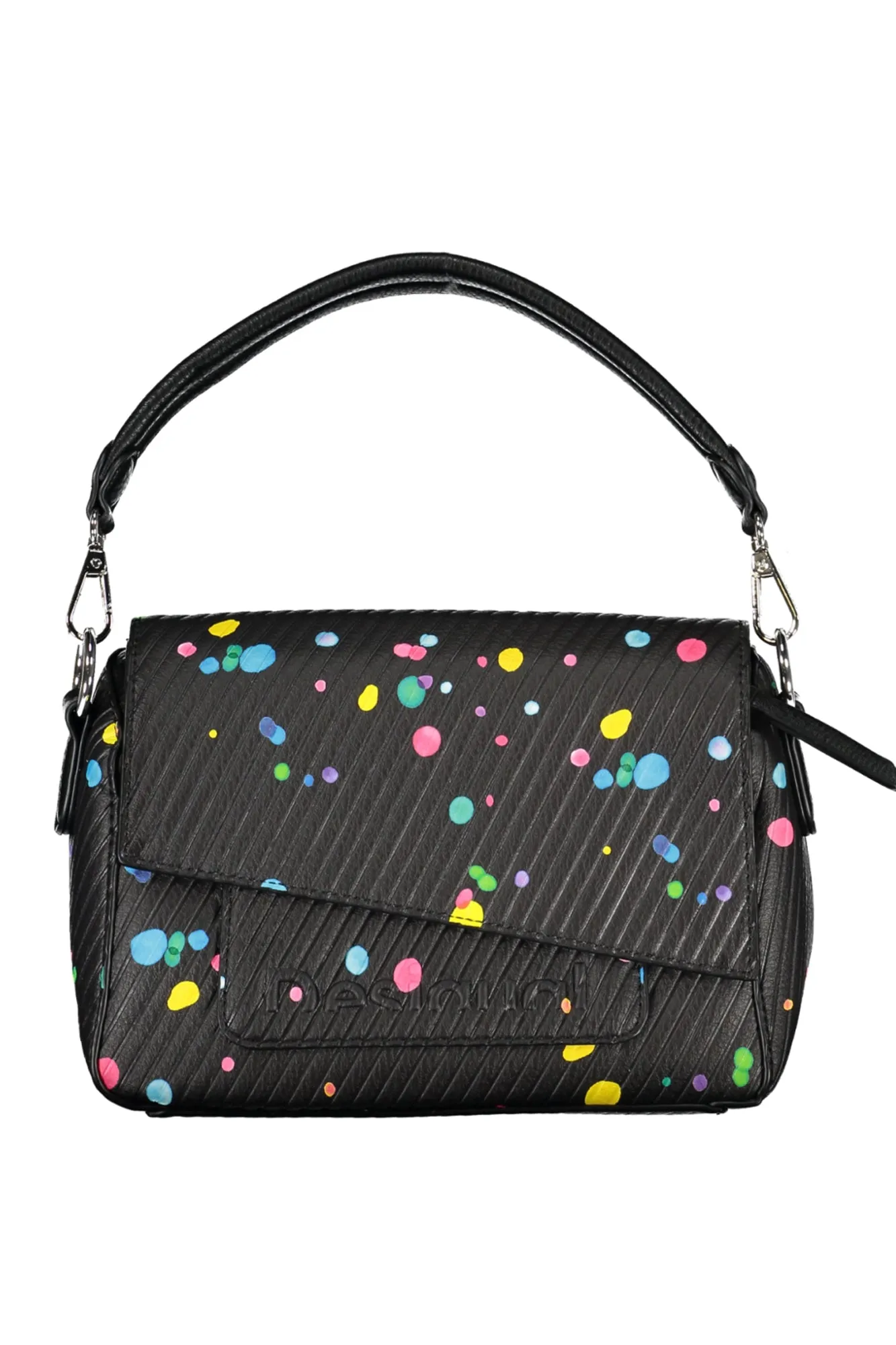 DESIGUAL BORSA DONNA NERO