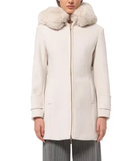 FRACOMINA FRACOMINA cappotto crema donna