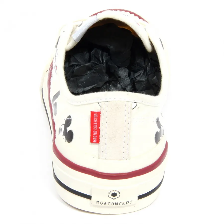 G6048 sneaker donna MOA MASTER OF ARTS  off white shoe women