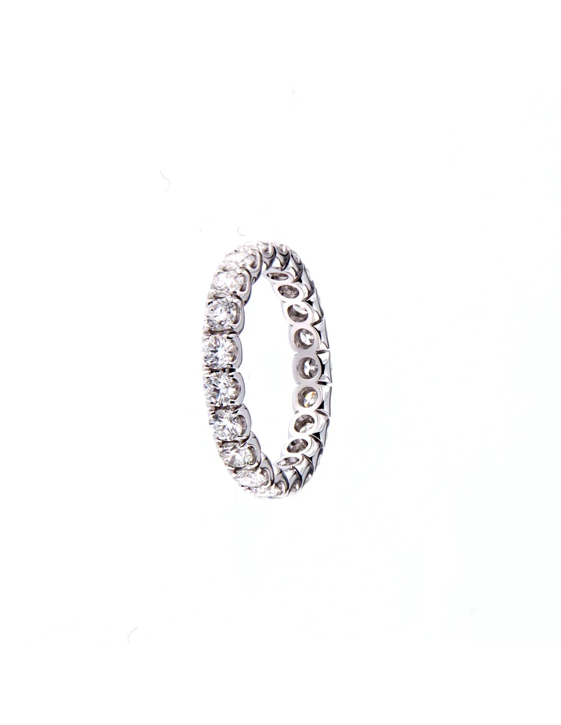 GOLAY collezione Classic anello oro bianco e diamanti ct. 2.00 - AET011200DI