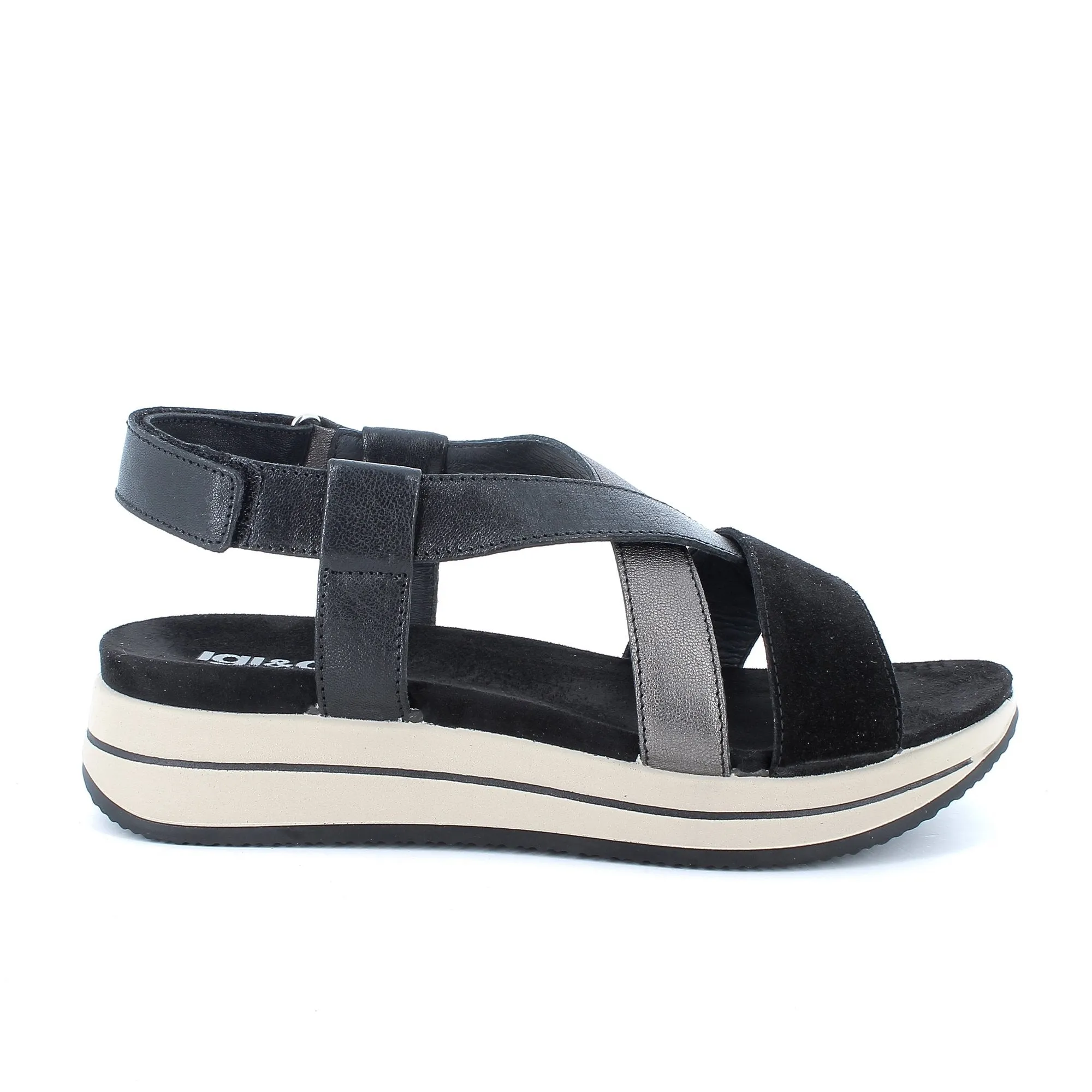 IGI&CO Sandalo Basso Donna - 56776 Nero  