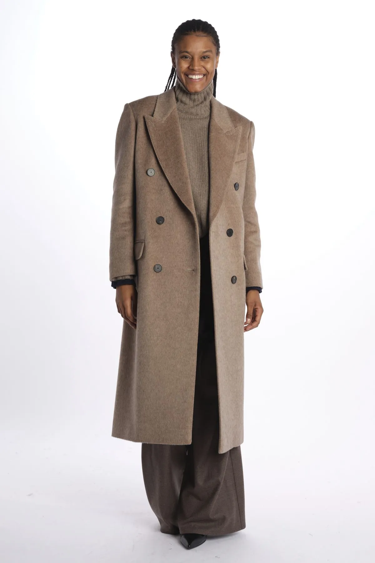 joseph Cappotto LILAS doppiopetto yak    