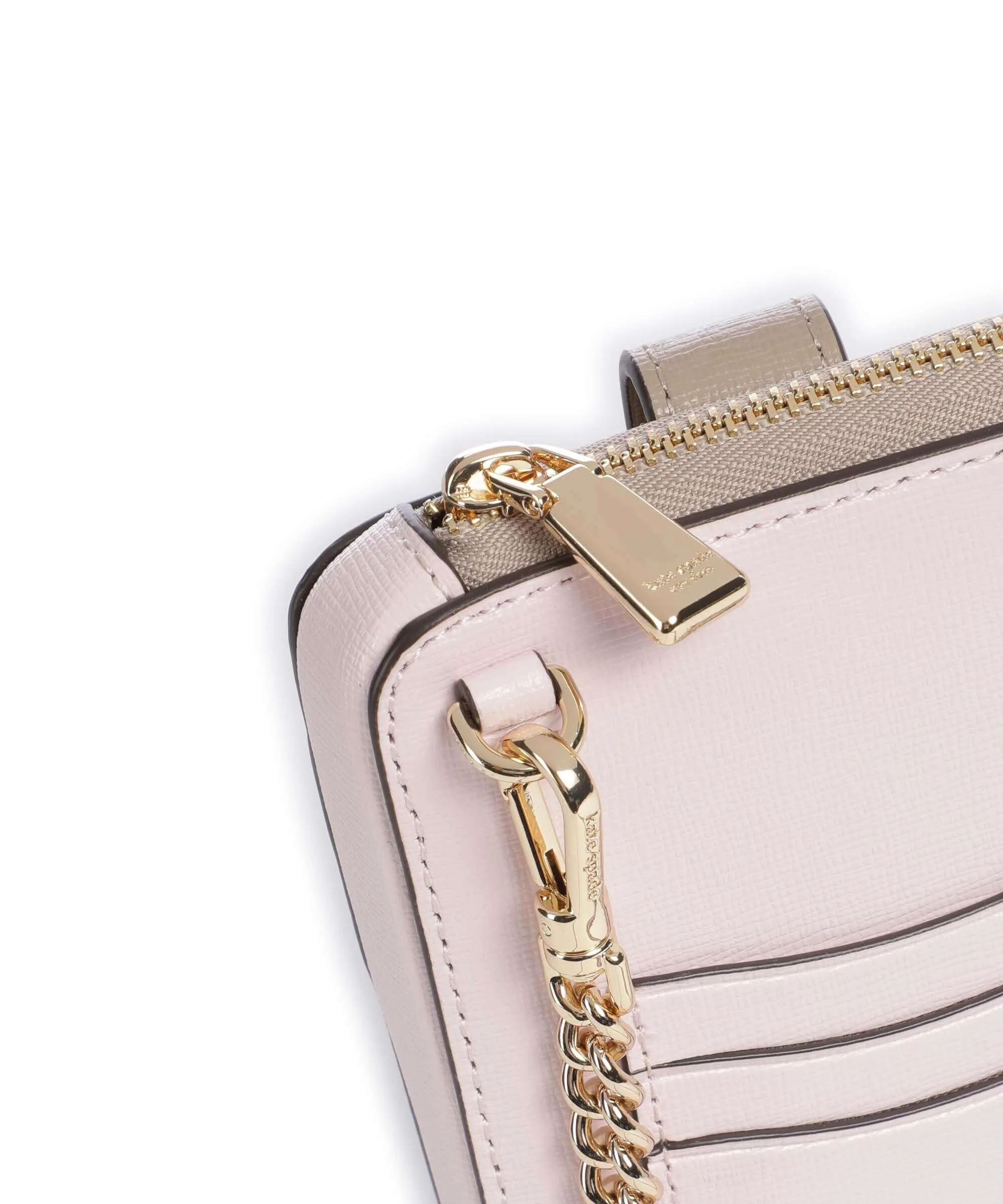  Kate Spade New York Morgan Borsetta porta cellulare pelle di vacchetta saffiano rosa  
