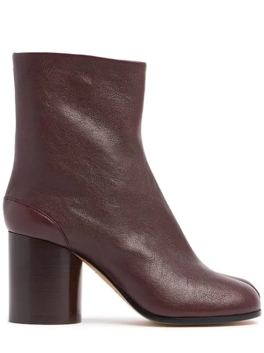 Maison Margiela Stivaletti Tabi in pelle 80mm 