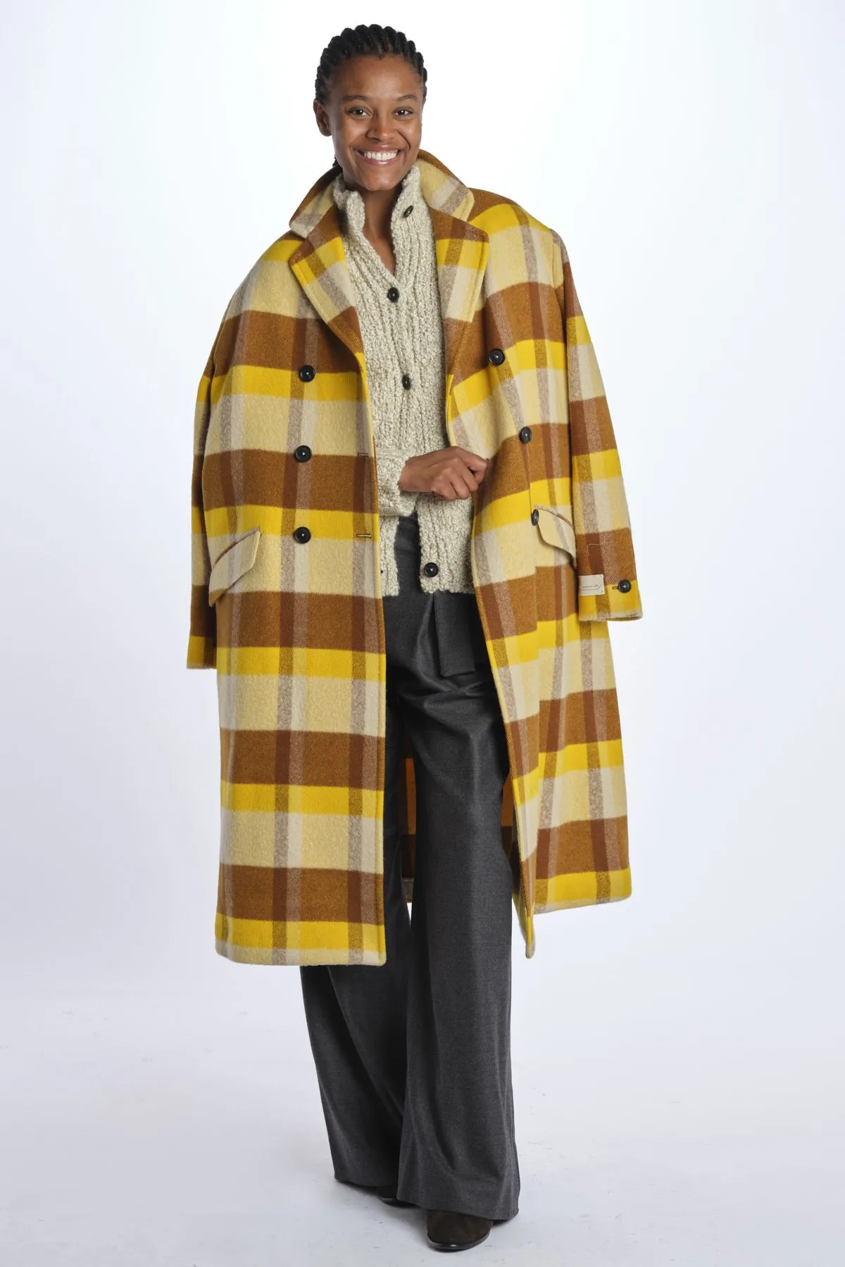 massimo alba Cappotto COMETA quadri    