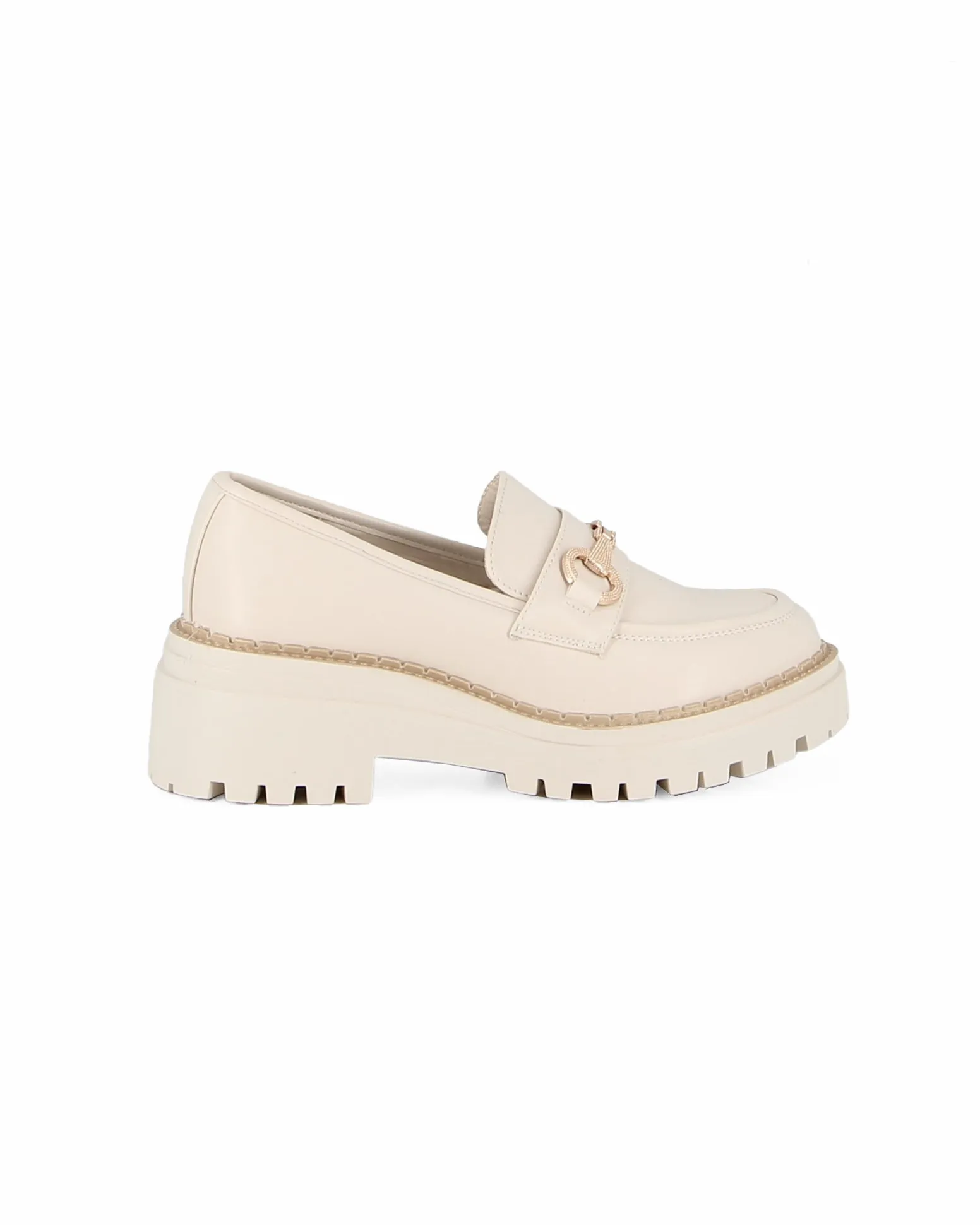 MISS GLOBO - Mocassino beige suola track                                            Previous productMISS GLOBO - Mocassino beig.