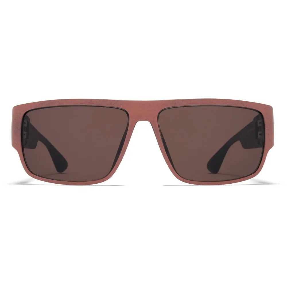 Mykita - Boom - Mykita Mylon - Nero Rosa Marrone Argilla - Mylon Collection - Occhiali da Sole - Mykita Eyewear