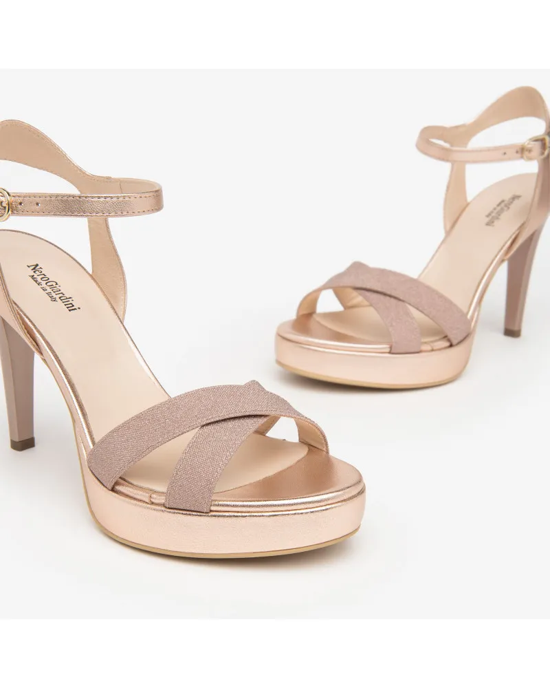 Nero Giardini sandalo microglitter phard E410102DE631