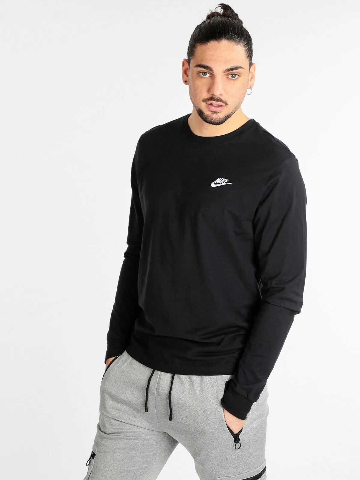 Nike AR5193 010 T-shirt à manches longues pour homme