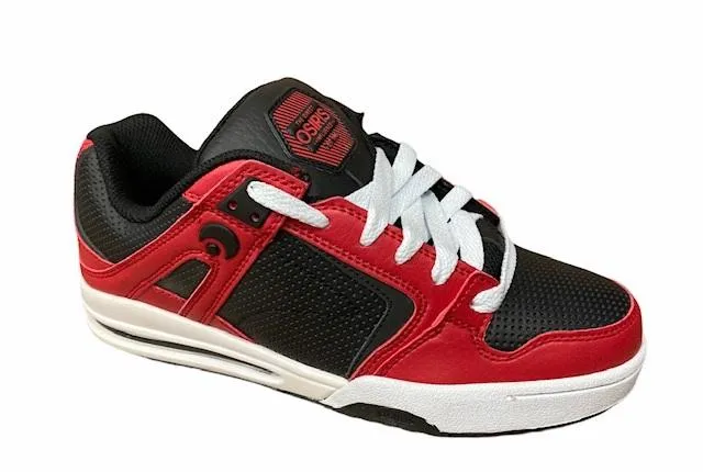 Osiris scarpa da skateboard PXL 1331607 rosso nero