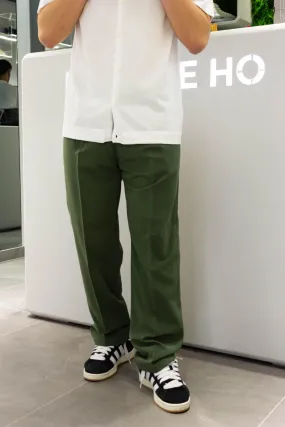 Pantalone classico con molla fondo ampio
