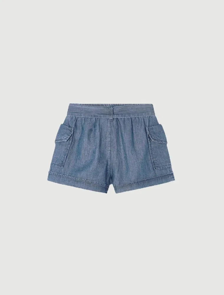Pantalone Corto Mayoral - Denim