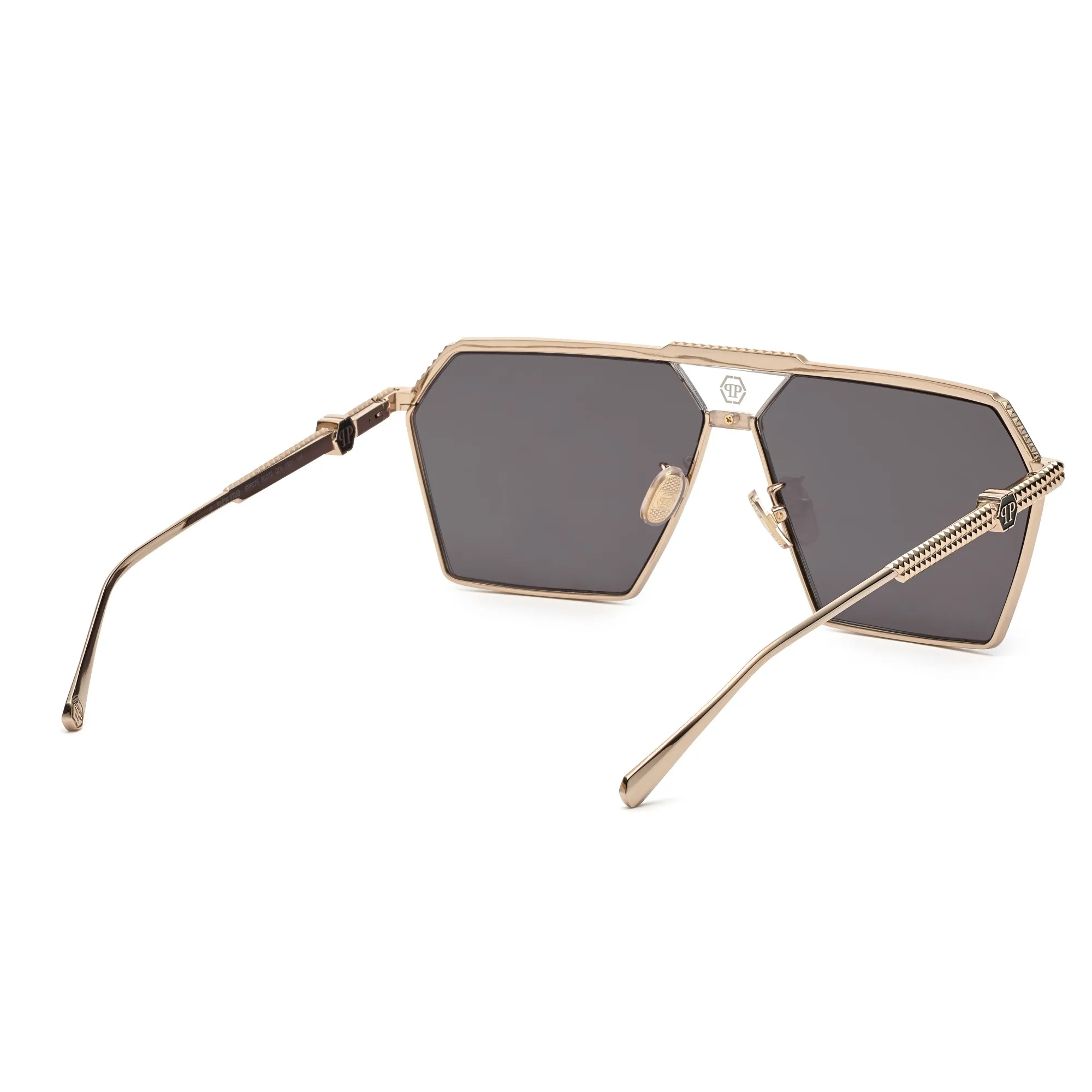  Philipp Plein SPP076M Stud 0301 Oro Rosa Chiaro | Occhiale Da Sole Uomo 