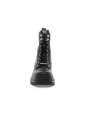 Polacco Steve Madden HANGOUT BLK ACTION LEATHER in pelle nero