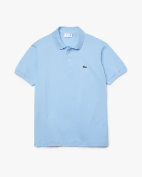 Polo celeste classic fit L.12.12 in petit piqué