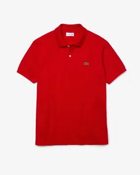 Polo rossa classic fit L.12.12 in petit piqué
