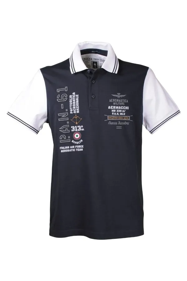 Polo Uomo Aeronautica Militare Blue