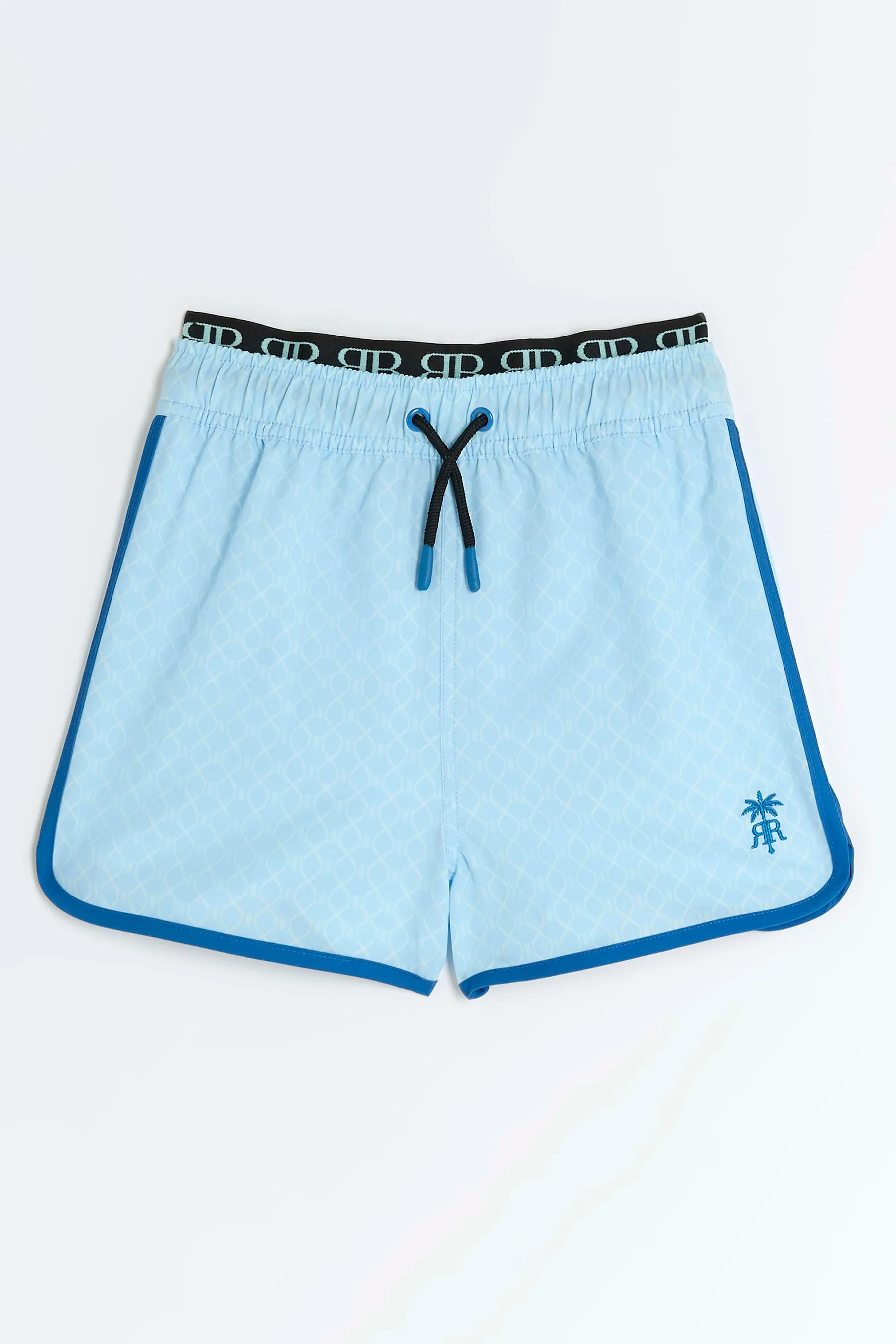 River Island - Shorts da bagno da bambino con monogrammi    