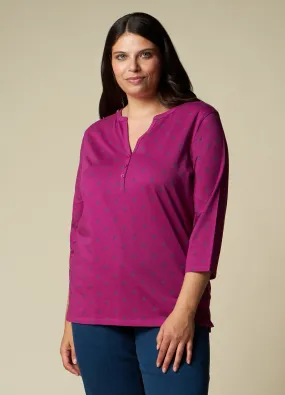 ROSA THEA  T-shirt con maniche a 3/4 donna curvy
