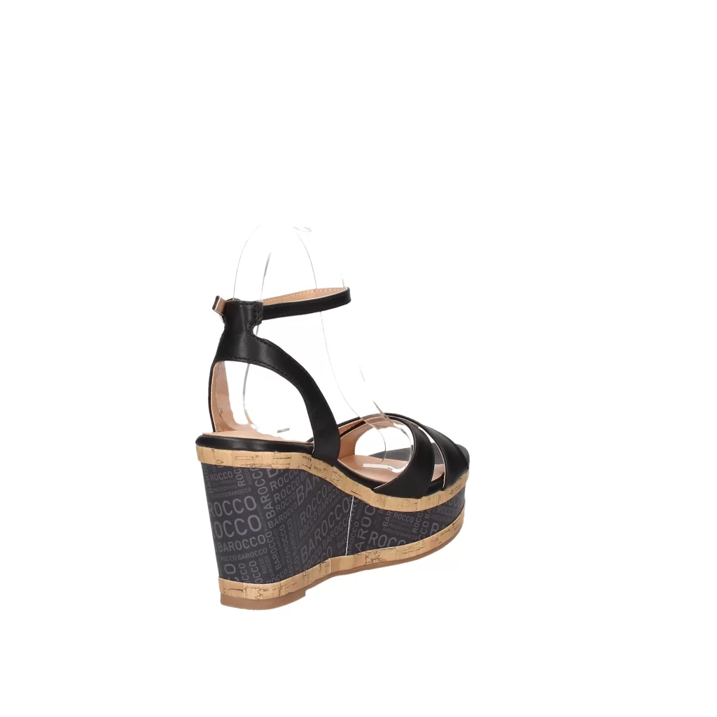 Sandali Donna “Roccobarocco” RBRSD0098 Collezione 2024 – Nero
