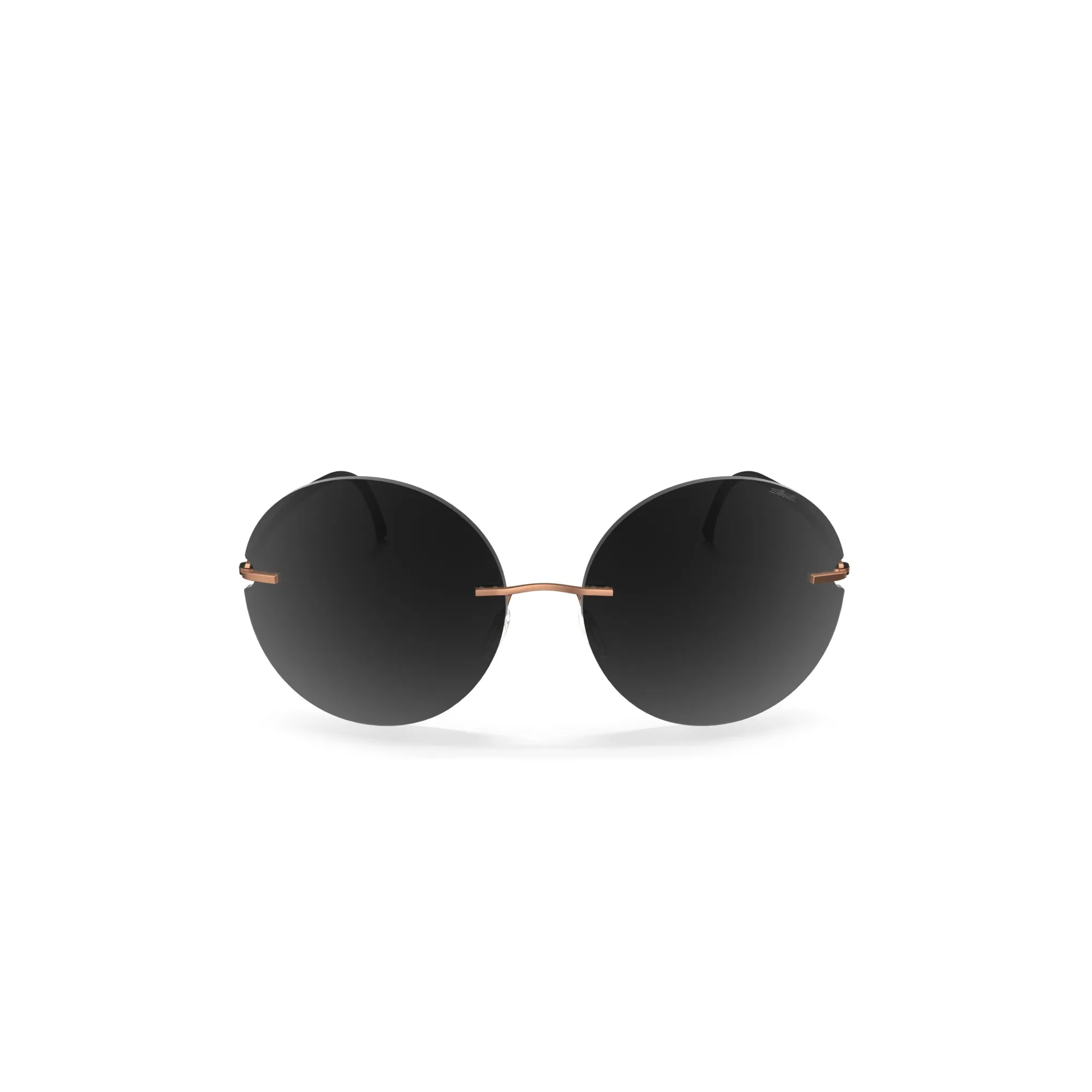   Silhouette 8190 Rimless Shades Calella 3530 Oro Rosa | Occhiale Da Sole Donna 