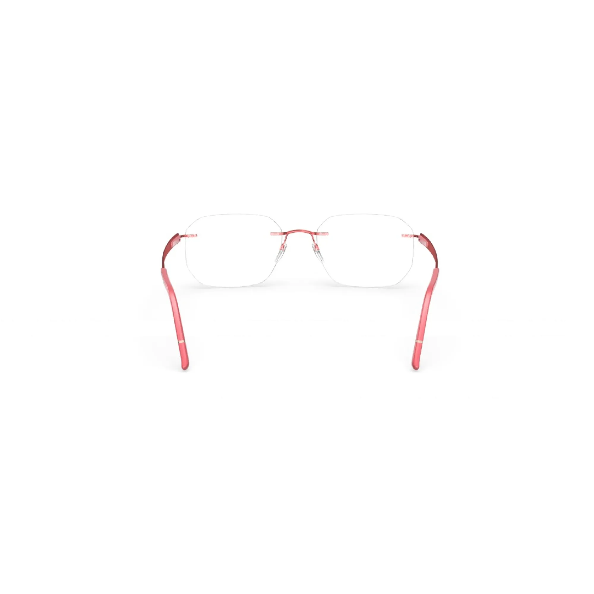   Silhouette Blend 5555 3040 Rosso Scuro | Occhiale Da Vista Donna 
