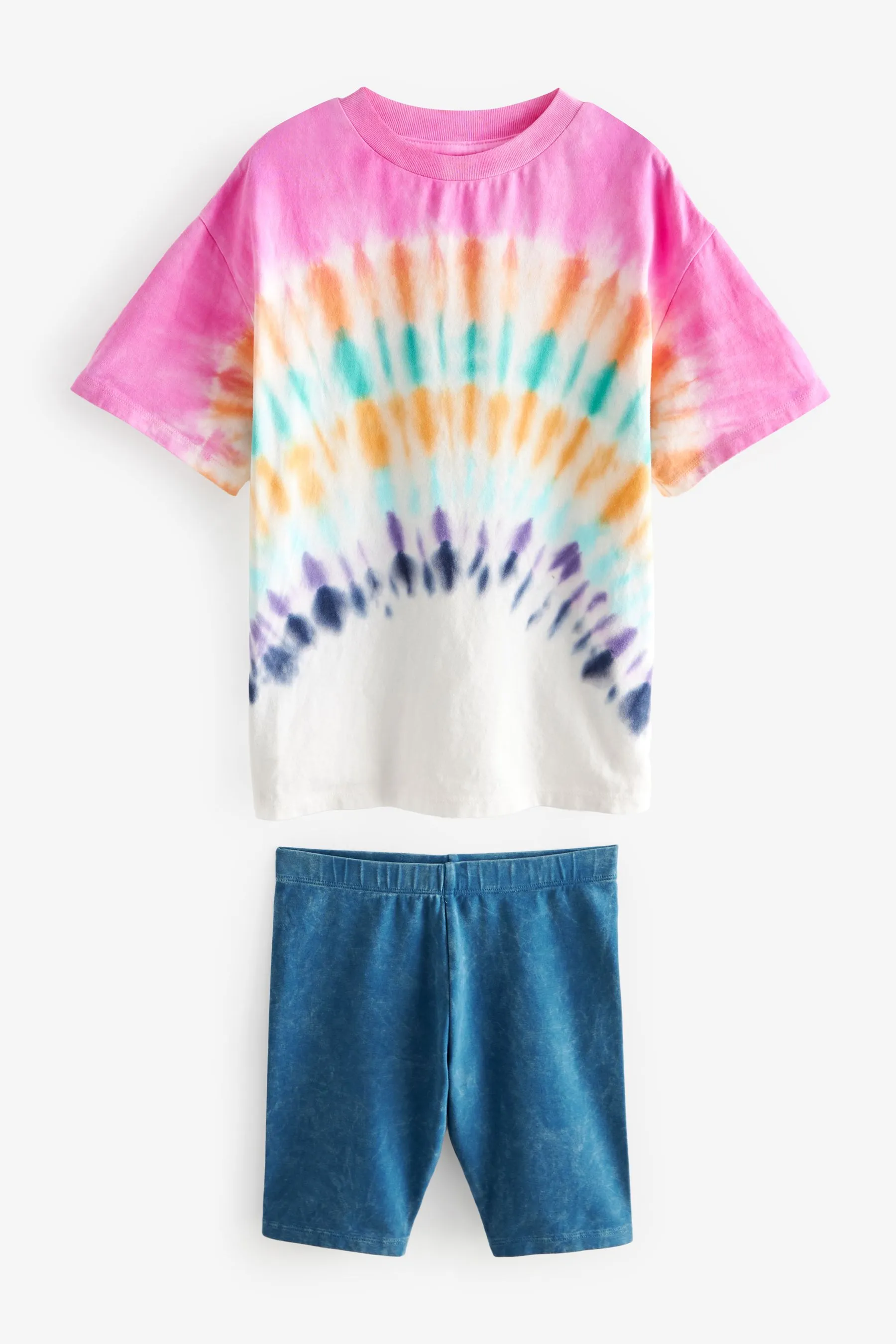 T-Shirt And Cycling Shorts Set (3-16yrs)    