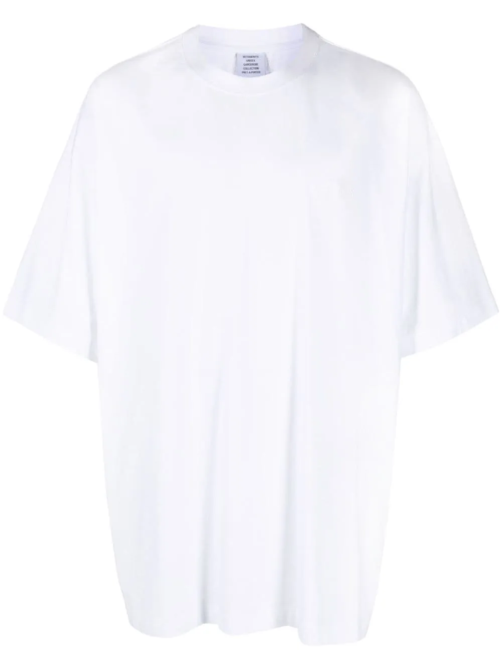 t-shirt bianca oversize