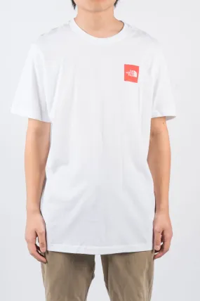 THE NORTH FACE SS BOX TEE WHITE