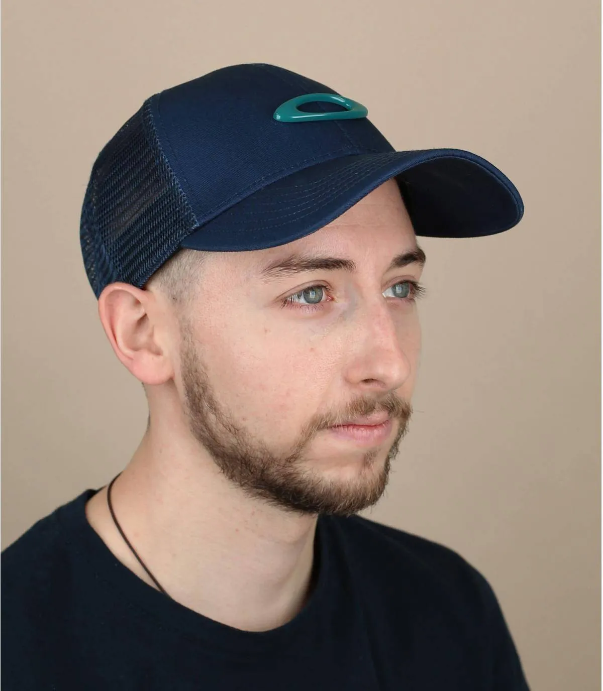   trucker Oakley blu     Trucker Ellipse universal blue     