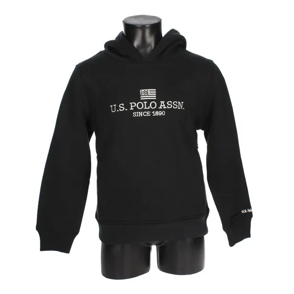 U.S. POLO ASSN  FELPA 53285 E6PD NERO