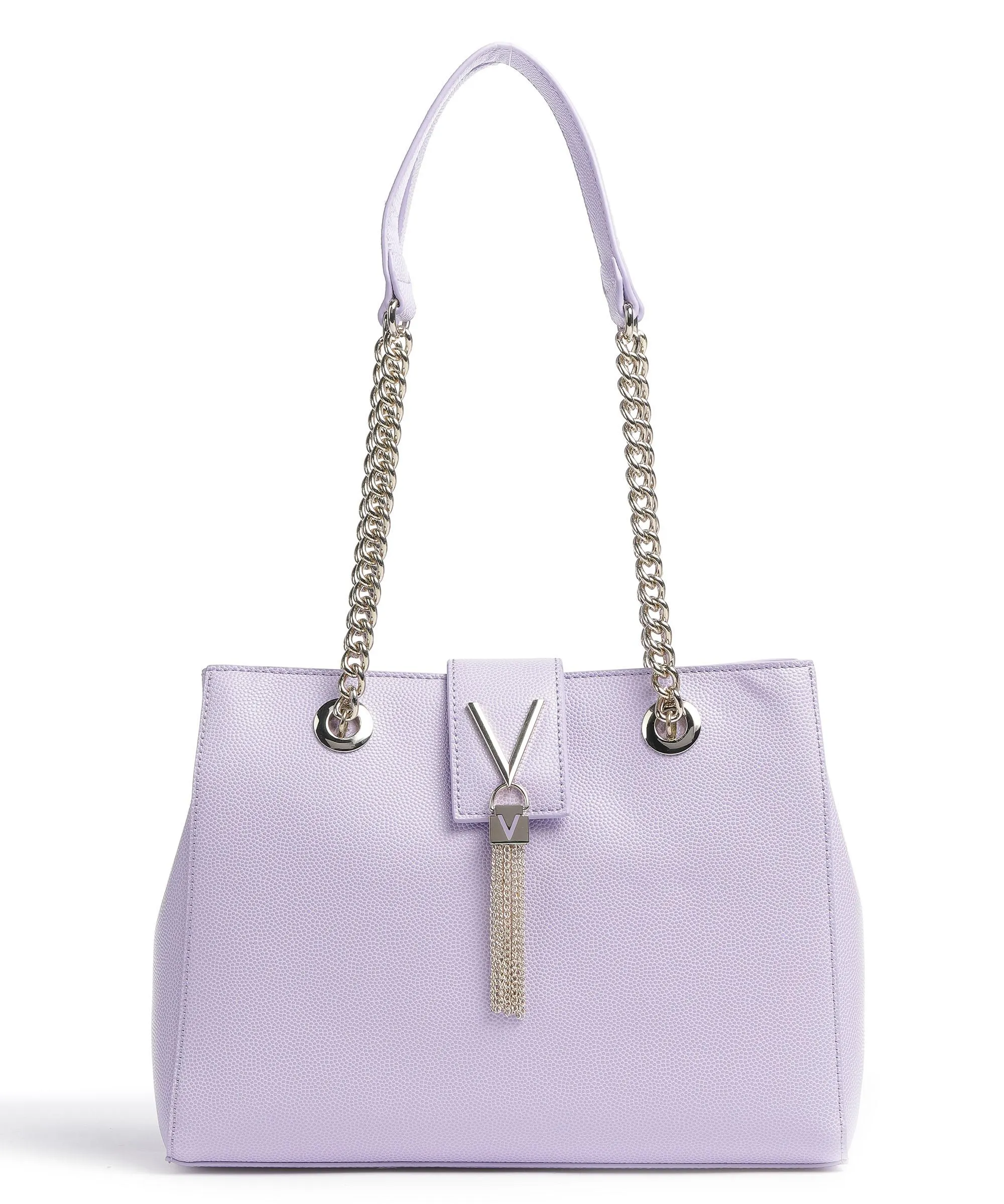  Valentino Bags Divina Borsa shopper pelle sintetica lavanda  