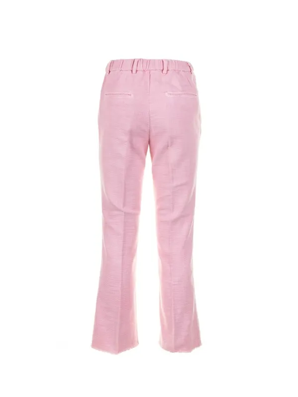 Women's pink trousers